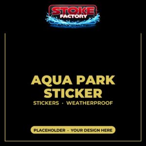 Stoke Factory Aqua Park sticker — placeholder